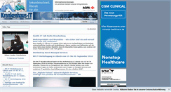 Desktop Screenshot of medizin-edv.de